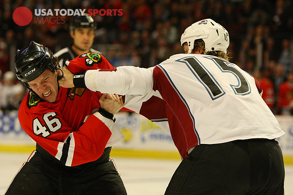 NHL: Colorado Avalanche at Chicago Blackhawks